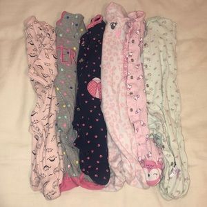 6 month pajama lot